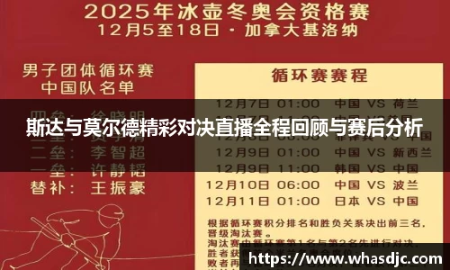 zoty中欧斯达与莫尔德精彩对决直播全程回顾与赛后分析